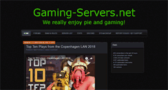 Desktop Screenshot of gaming-servers.net